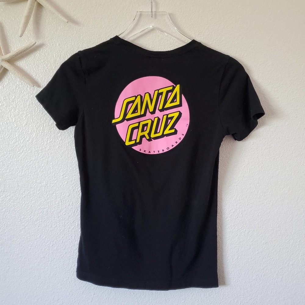 Santa Cruz Casual Everyday Shirt Size Small Black